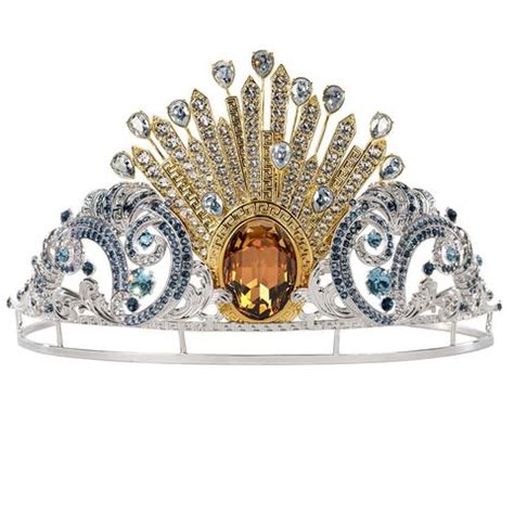 versace tiara|Versace and Swarovski Tiara for the Vienna Opera Ball 2019.